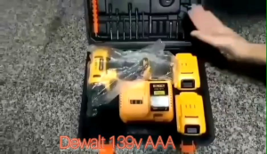 [[ส่งฟรี ไม่ต้องใส่โค้ด]] สว่านแบตระบบไร้สาย Dewalt ดีวอลท์139V พร้อมแท่นชาร์ต งานคุณภาพ กระแทก ขันน็อต เจาะ พิเศษแถมอุปกรณ์เยอะมาก