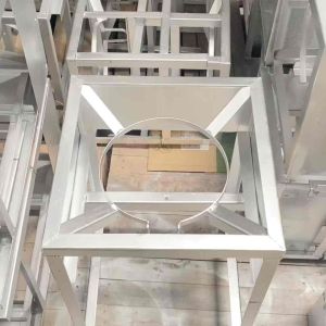 40x40x70 มิติดราคาขาเตาแม่ค้า สำหรับเก็บหัวเตาแก๊สkb5 ขนาดเล็กน้อย เป็นขาเหลี่ยมสูง รูปความสูง 3 มิติ