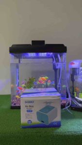 SOBO Aquarium A-20 Air Box Air Pump Oxygen Pump / Kotak Udara Akuarium Pam Oksigen Silent Design-(Pam Oksigen/Air pump)