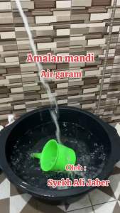 Garam ruqyah Al Qolbun 275gram bonus tasbih dan bidara