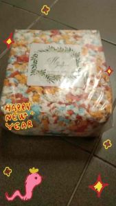MOS hamster limited colourful bedding for landscaping 450g  Hamster Bedding mo彩色纸棉 mo家限量色造景纸棉 仓鼠垫材