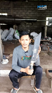 Golok kebun peralatan kebun berkualitas asli sudah dengan sarung kuat dan tajam