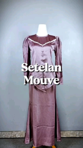 KANCING BUNGKUS DEPAN  Dress wanita Baju kondangan Baju lebaran Kekinian Elegan Dan Simpel2025