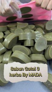 Sabun gatal kulit 3 herbal: neem gelenggang & moringa