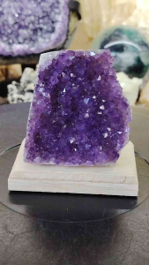 Natural Uruguay High Grade Amethyst Druse Ornament A66 #Amethyst #Naturalcrystal #homedecor #Lifestyle