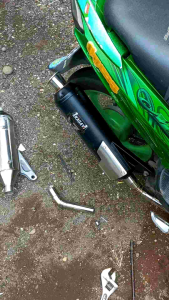 KNALPOT STD RACING SARANGAN BOR BORAN ORIGINAL AKAGAMI TIPE PBG3 BEAT MIO VARIO NMAX AEROX PCX