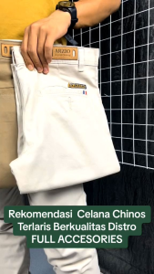 Celana Chinos Panjang Ban Ban-an Pria Premium