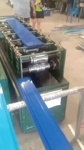 รั้วเมทัลชีท, สีน้ำเงินหน้า 13 เซน, หนา 0.35 มิล, รั้วบ้าน, รั้วระแนงเมทัลชีท