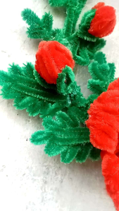 bunga hiasan dinding dan pintu viral cantik