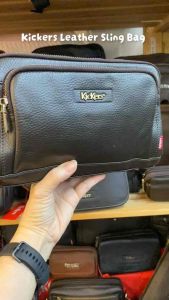 Kickers Leather Sling Bag 79675/79676
