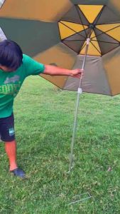 💥สมอปักร่มแสตนเลสอย่างดี 💥 แข็งแรง ทนทาน ไม่เป็นสนิม สามารถถอดเก็บได้  พกพาสะดวก ใช้งานง่าย ❤️❤️ความยาว 30 CM. มีให้เลือก 2 แบบ 1. แบบ 2 ขา     2. แบบ 3 ขา