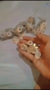 ring M8 100pcs ring plat m8 (untuk baut kunci 12)