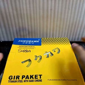 Gear Set Gir Set Paket Supra X 428H-104L 40T-15T Original Asli Fukukawa