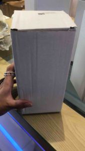 Gelas Kaca | Gelas Kotak Kaca Aesthetic tutup kayu 350ml dengan sedotan