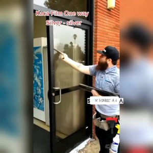 termurah!!! stiker kaca film one way  kaca film penolak panas Stiker Kaca Film Jendela Rumah Dan gedung kaca film jendela one way