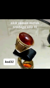 Cincin Batu Pelbagai Jenis asli