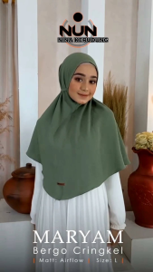 bergo hijab maryan crinkel pakaiyan muslimah kekinian