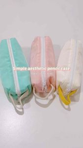 Tempat Pensil Aesthetic Cute Pencil Case Pouch Makeup Penyimpanan Alat Tulis