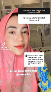 TONER FLEK ORLIN BEAUTY MENGANGKAT SISA MAKE UP SISA KOTORAN DAN SEL KULIT MATI MICELARWATER
