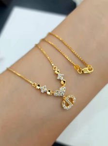 KALUNG KOYE DEWASA PERAK 925 LAPIS MAS