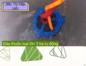 Sục Thuốc 3 Tia Sứ ( Đảo Thuốc ) Tự Động Hàng Chất Lượng Cao