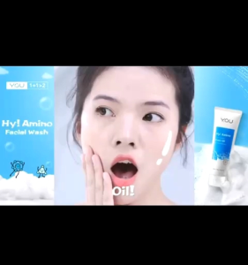 Facial wash YOU HY! Amino 100g Acne /oil control / bye byeteria / glowing / Wow tery sabun cuci muka