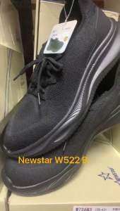 NewStar M522B1-B2-B3 Black School Shoes [Slip On] Kasut Hitam