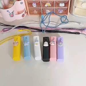 1 Pcs Botol Travel Parfum Mini Karakter Lucu Random  Botol Parfum Spray Mini