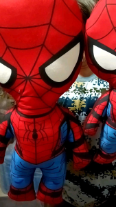 ตุ๊กตาสไปเดอร์แมนตัวใหญ่ หมอนตุ๊กตา3D ขนาด70 cm สินค้าพร้อมส่ง