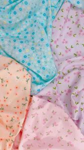 Vải Lụa 100d chuyên dụng chất mềm giãn nhẹ may đồ bộ áo dài đầm áo bà ba