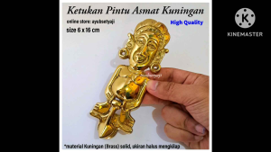 Ketukan Pintu Asmat Kuningan & Dekorasi Pintu Rumah Klasik