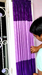 hordeng gorden ikat pita minimalis kupu kupu terbaru bahan tebal