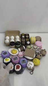 CLICK-ET! Coffee Clicker Keychain by Slycelab 3D Printed Cute Fidget Toy for Stress Relief