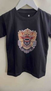 Tshirt Kids Kaos Oblong Anak Usia 1-12 Tahun Sablon Gambar BARONG