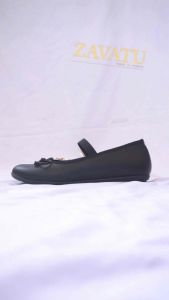 Zavatu Flat Shoes Korea Jumbo | Sepatu Balet Model Pita Strap Elastis Kekinian Bigsize 36-45 ZVT 660