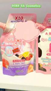 Muối tắm A Bonne tẩy da chết dịu nhẹ 350g