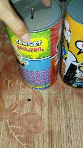 Celengan Target Labubu Viral Jumbo Free Spidol Buka Tutup Atau Permanen / Celengan Viral Termurah