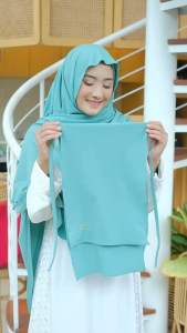 PASHMINA TURKI SYARI PASHMINA JERSEY PASHMINA OVAL SET CADAR DUA LAYER