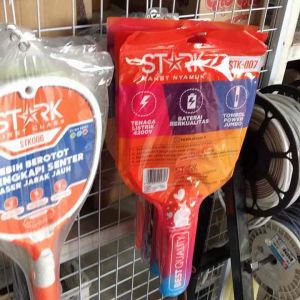 Raket Nyamuk Stark - Raket Plus Senter - Raket Nyamuk Plus Kabel Charger