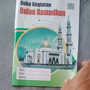 Buku Kegiatan Bulan Ramadhan Best Seller Buku KBR besar dan kecil Monitoring Kegiatan Siswa Di bulan ramadhan