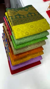 Rai [Lady] Pure Mercerised-1 Cotton Silk Saree (ready stock)