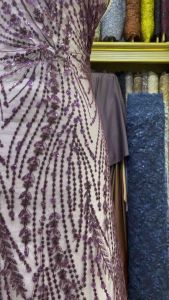 Tille modela payet squeen/seragam brukat bridesmaids/kebaya pesta/kain brukat wedding dress
