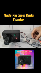 Alarm mundur 4 fungsi untuk Mundur Rem Rem saat mundur dan Handrem 12-24 Volt
