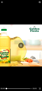 UFC Golden Fiesta Canola Oil 1 liter x 2 Bottle