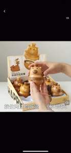 Kids Gyro Toy Cute Capybara Spinning Toys Cartoon Fun Toy Gyroscope Educational Toys Children Party