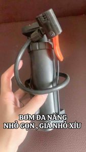 Bơm xe máy xe đạp bơm bóng bơm phao bơi nhỏ gọn tiện mang theo