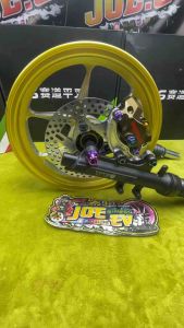 ขาปั้มปักข้างดิส180mmโช็คเดิมAJ-E2