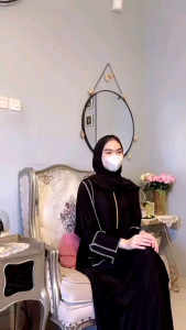 Kaftan  Wanita Cantik Fairuz LAMISA / Gamis Lebaran