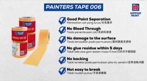 NIPPON PAINT Washi Tape High Quality painting Tape without Glue/Nippon Painter Tape/Masking Tape