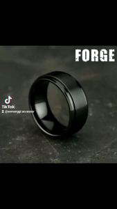 COD CINCIN HITAM TITANIUM PRIA WANITA PREMIUM